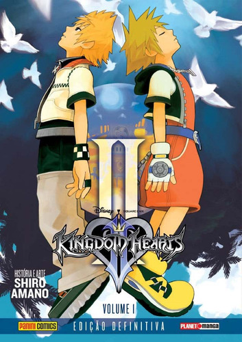 Libro Kingdom Hearts Ii Vol 01 Edicao Definitiva De Amano Sh