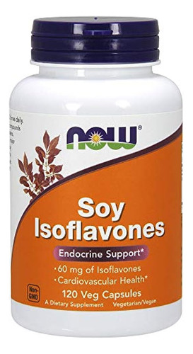 Now Supplements, Isoflavonas De Soja, 60 Mg (compuestos Vege