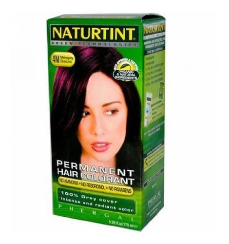 Naturtint Hair Color,4m,mhgny Chstn, 5.28 Fz