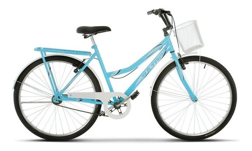 Imagem 1 de 1 de Bicicleta urbana Ultra Bikes Summer Tropical aro 26 freios v-brakes cor azul-bebê/branco