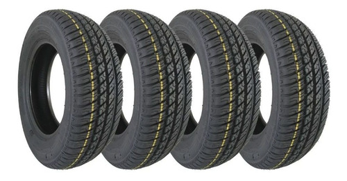 Kit Pneus Barato Aro 14 185/70 R14 Vectra Sandero Remold