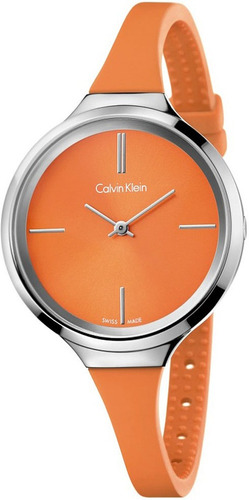 Reloj Calvin Klein Para Mujer K4u231ym Con Correa De