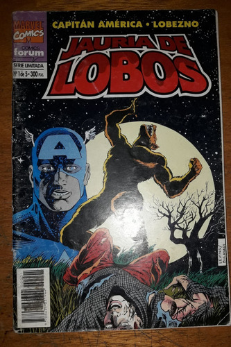 Cómic Jauría De Lobos N°1 Año 1994