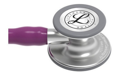 Imagen 4 de 5 de Fonendoscopio 3m Littmann Cardiology Iv 6156 Ciruela