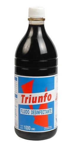 Pack X 18 Unid. Fluido 1 Lt Triunfo Desinf.ambient Pro