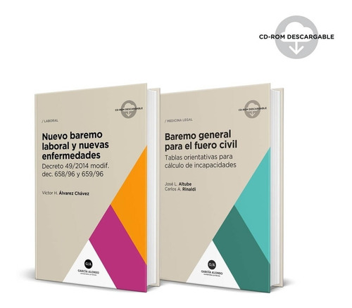 Pack Baremo Laboral Y Civil / 2 Libros