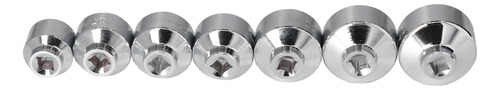Juego De 7 Llaves Para Tapones De Filtro De Aceite, 3/8 PuLG
