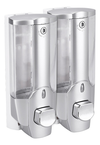 Dispensador De Champú Con Doble Jabón De 350 Ml