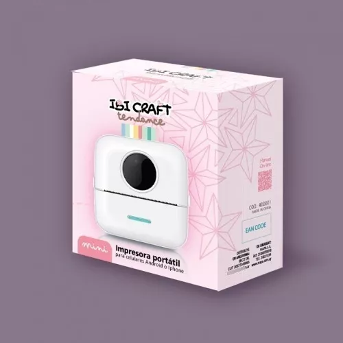 Mini Impresora Ibi Craft Térmica Para Celular Incluye Rollo