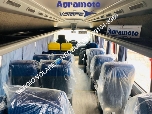 Imagem 15 de 15 de Micro Ônibus Volare Fly 6 Executivo Cor Azul