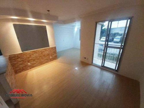 Imagem 3 de 18 de Apartamento Com 3 Dormitórios À Venda, 60 M² Por R$ 276.000 - Parque Residencial Flamboyant - São José Dos Campos/sp - Ap2465