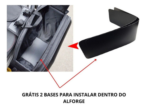 Bolsa Alforge 60 L Moto O Mais Resistente Qualidade + Brinde