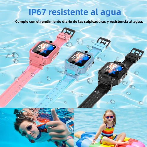 Q19pro Reloj Inteligente Para Niños Bluetooth Talk Hd Screen Ip67 Waterproof Para Android / Ios Reloj Unisex Para Niños Y Niñas