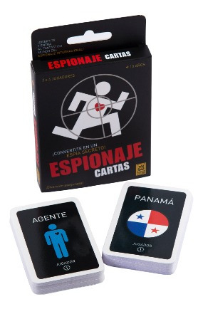 Imagen 2 de 3 de Espionaje - Juego De Mesa - Cartas Yetem