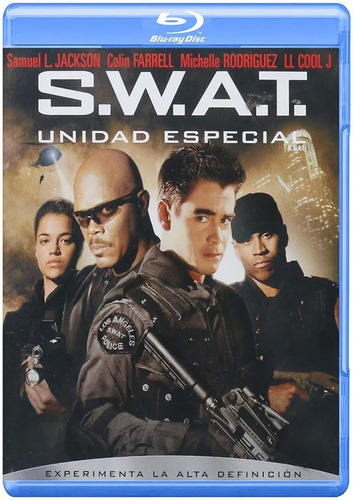 Swat Unidad Especial Colin Farrell Pelicula Blu-ray