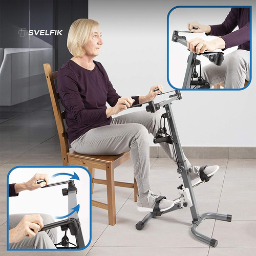 Imagen 7 de 7 de Bicicleta Fija Dual Cycle Rehabilitación Ejercicio 3 Edad Ms