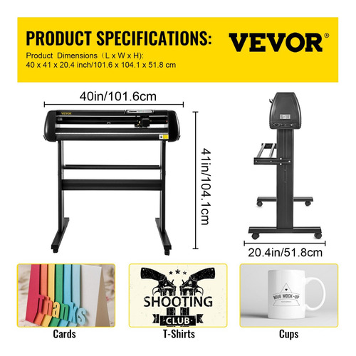 Cortador De Vinil Para Plotter Profesional Letrero 86 Cm