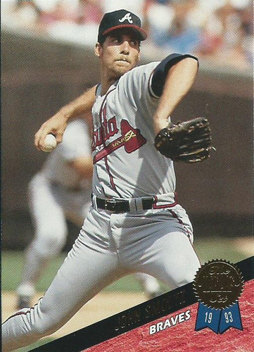 Barajita Jhon Smoltz Leaf 1993 #104 Bravos Atlanta