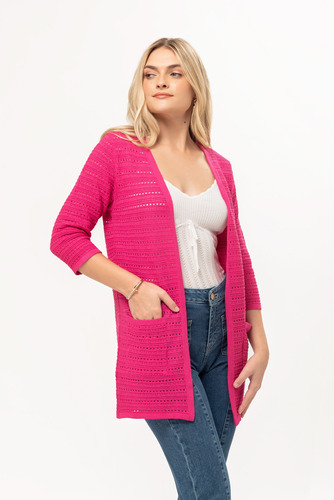 Cardigan Argelia - Fucsia