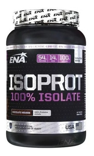 Isoprot Whey Protein Ena 100% Isolate 2lb Rapida Asimilacion
