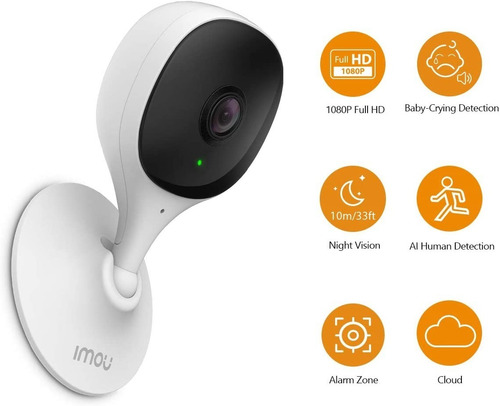 Imagen 3 de 4 de Camara Seguridad Wifi 2mpx Det Humanos Mic Audio Dahua Imou
