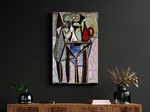  Cuadros-picasso Cara14-moderno,decorativo,95x60cm-16k Resol