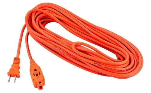Extension Electrica Reforzada 12ft (4mt) 16awg X 3 - 125v 