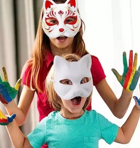 Para Para Máscaras De Gato Therian De 7 Piezas Hazlo Tú