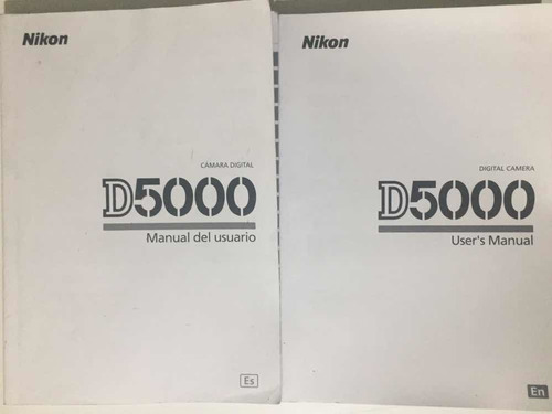 Manual Cámara Digital Nikon D5000