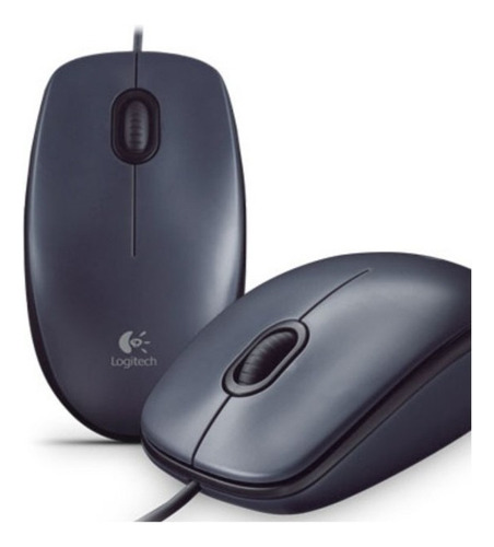 Mouse M90 Usb Com Fio Logitech M90 Preto 