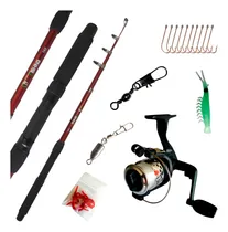 Comprar Combo De Pesca De 1.80 Telescopica + Accesorios