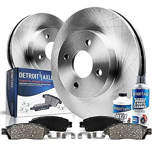 Detroit Axle - Tanto Disco Delanteros Rotores De Freno De W 