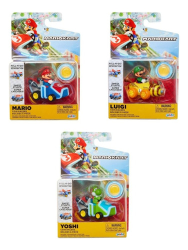 Auto Figura Super Mario Coin Racers - Pdq