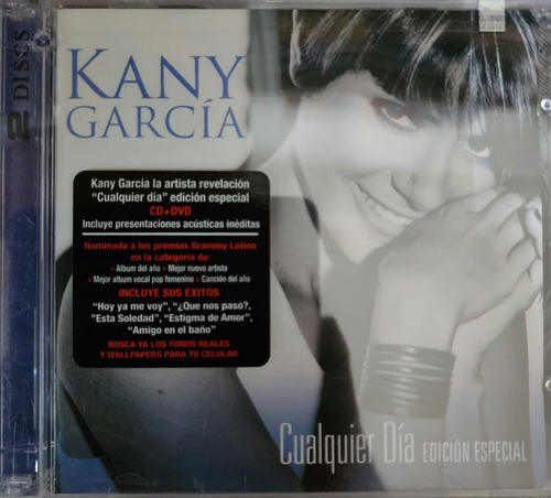 Cd Kany Garcia - Cualquier Dia - Cd Y Dvd - Sellado
