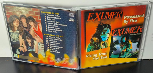 Cd - Exumer - Possessed By Fire / Rising From The Sea (Usado)