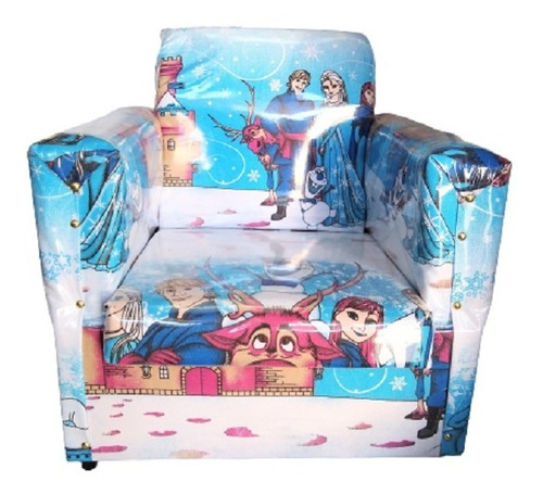 Mini Sofa Infantil Poltrona Criança Frozen | Parcelamento sem juros