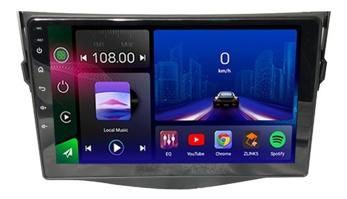 Stereo Gps Android Pantalla Camara Toyota Rav4 Carplay 2+32