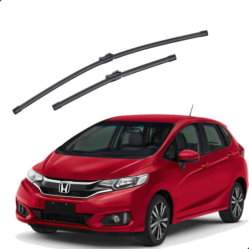 Palheta Limpador Parabrisa Dianteiro Honda Fit 2018 A 2021