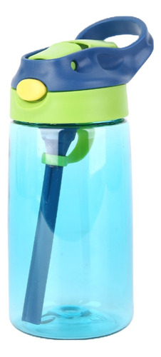 Botella Infantil Plastico Tritan Pico Sorbete Irrompible Ful Color Azul