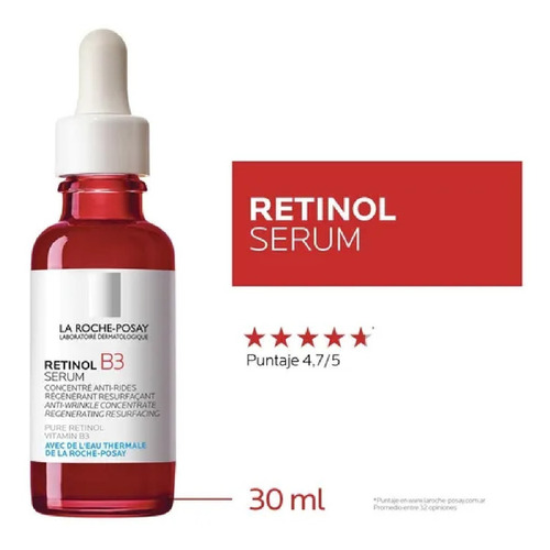 La Roche Posay Retinol B3 Serum Anti Arrugas X 30ml