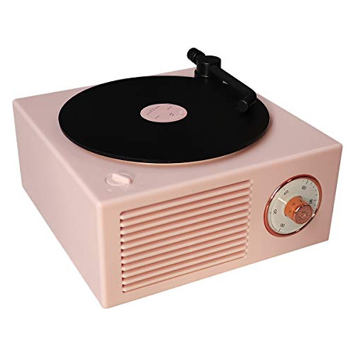 Altavoz Bluetooth Con Graves Mejorados, Estilo Disco De Vini