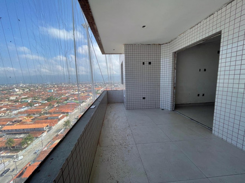Imagem 9 de 13 de Apto 2 Dorms Em Obras Praia Grande 27 Mil Entr Ac Carro