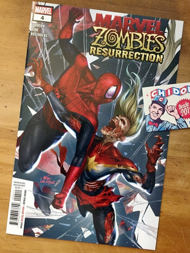 Comic - Marvel Zombies Resurrection #4 Spider-man Inhyuk Lee