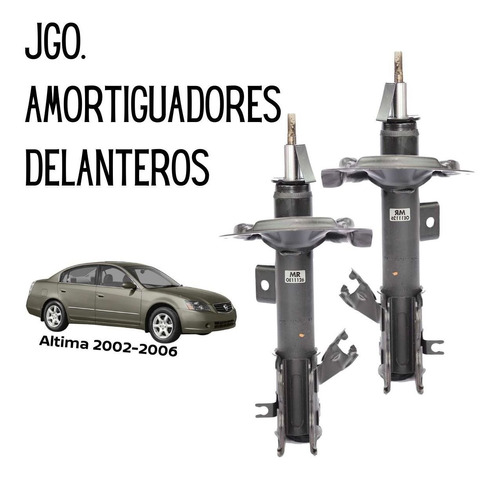 Front Shock Absorbers Altima 2.5 2006 Nissan