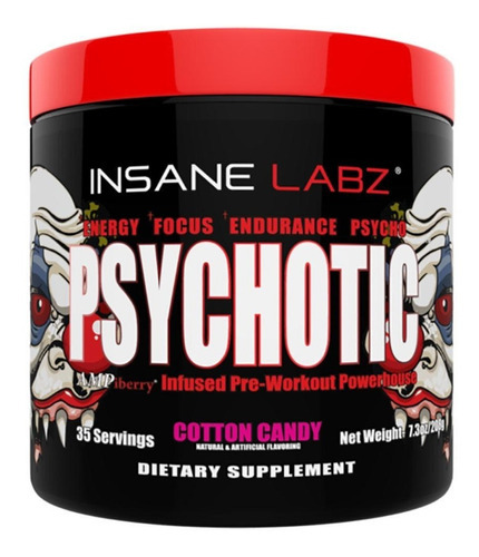 Psychotic - Insane Labz - Cotton Candy - 35 Servicios