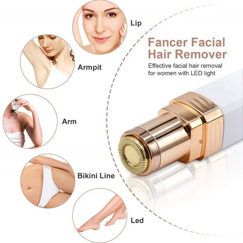 Imagen 2 de 8 de Depiladora Facial Para Mujeres Que Recargable, Suave Y Portá