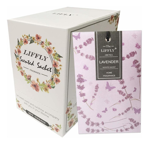 Liffly 14 Sobr Perfumado Lavanda Para Cajon Armario