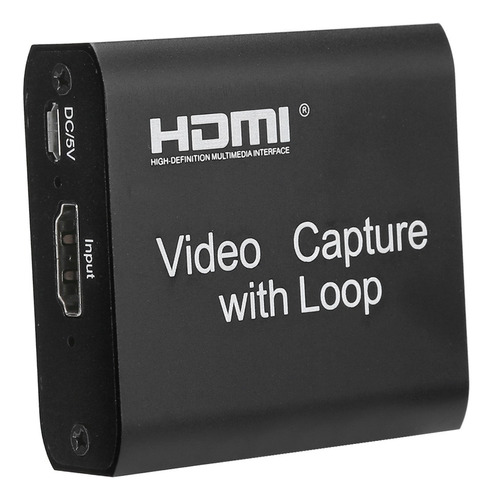 Tarjeta De Captura Hdmi Full Hd 1080p 60 Fps De Audio Y Víde