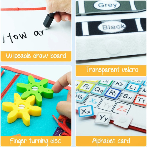 I Tablero Montessori Juguetes Aprendizaje Temprano Para