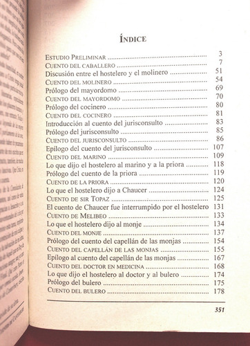 Cuentos De Canterbury - Geoffrey Chaucer